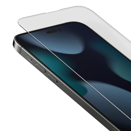 Защитное стекло Uniq Optix Clear для iPhone 14 Pro и 15 (дизайн 2022)